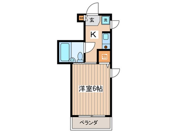 ルミネ東高円寺の物件間取画像